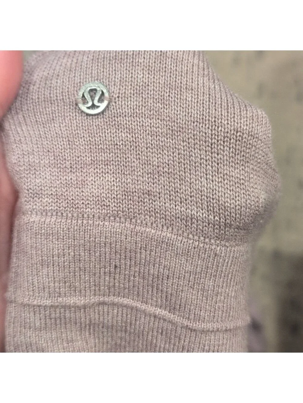 Lululemon Apres Your Way Sweater Heathered Smoky Blush